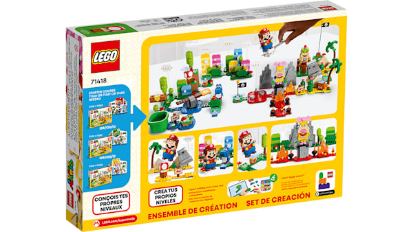 Super mario maker lego set on sale